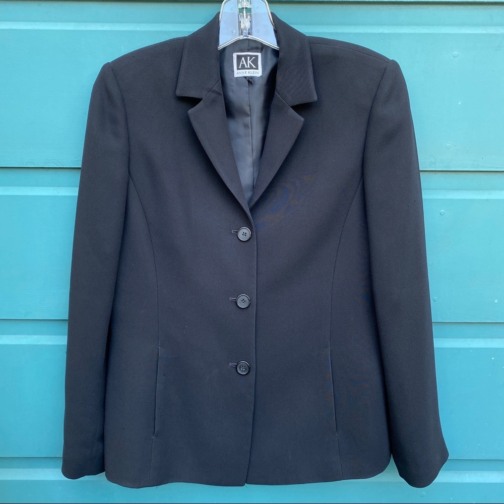 Anne Klein Vintage Black Blazer